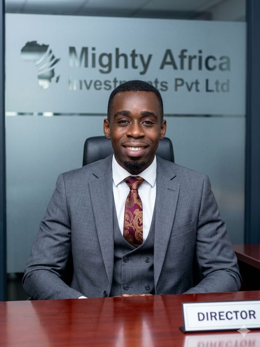 Portrait of Morgan Sithole, Executive Director